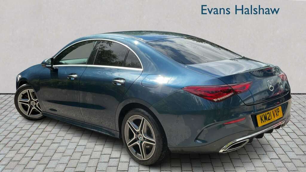 Mercedes-Benz CLA Class 200 Amg Line Premium Tip 2021 Blue #2