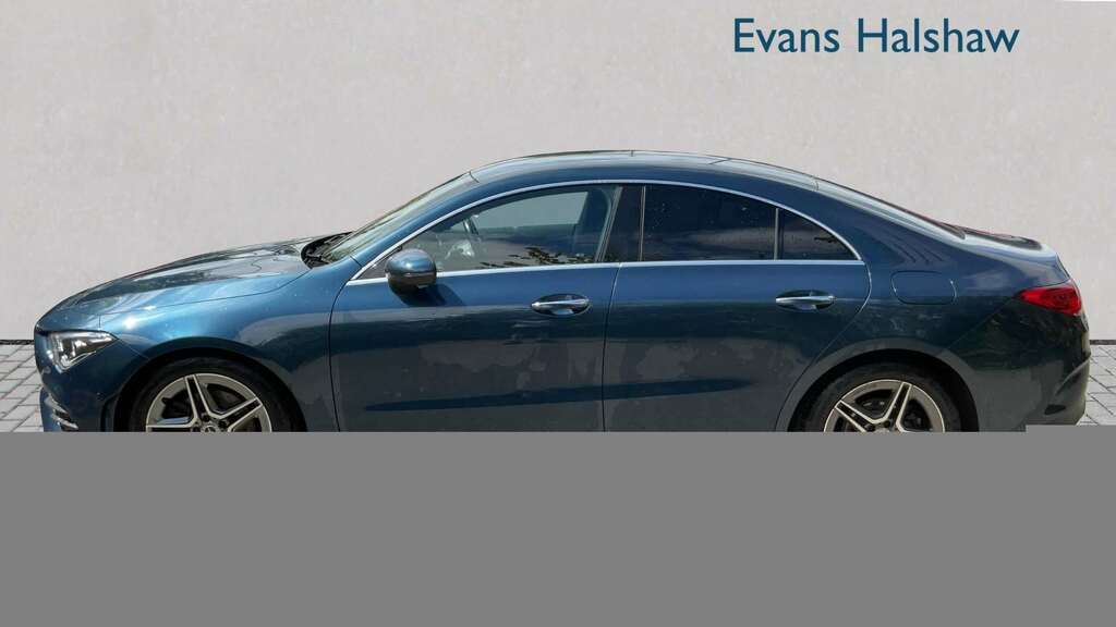 Mercedes-Benz CLA Class 200 Amg Line Premium Tip 2021 Blue #3