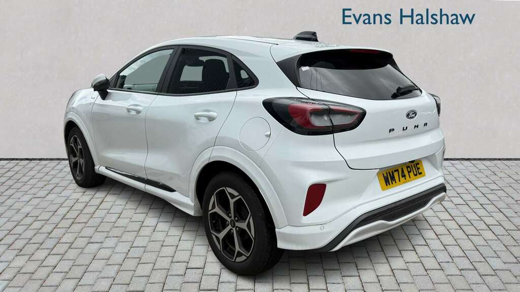 Ford Puma 1.0 Ecoboost Hybrid Mhev St-line 2024 WM74PUE White #3