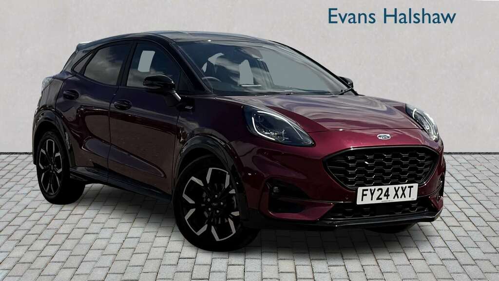 Ford Puma 1.0 Ecoboost Hybrid Mhev Vivid Ruby Edition 20 Red