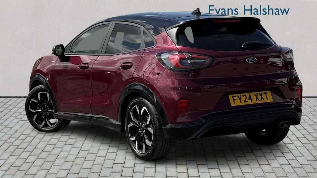 Ford Puma 1.0 Ecoboost Hybrid Mhev Vivid Ruby Edition 20 Red #2