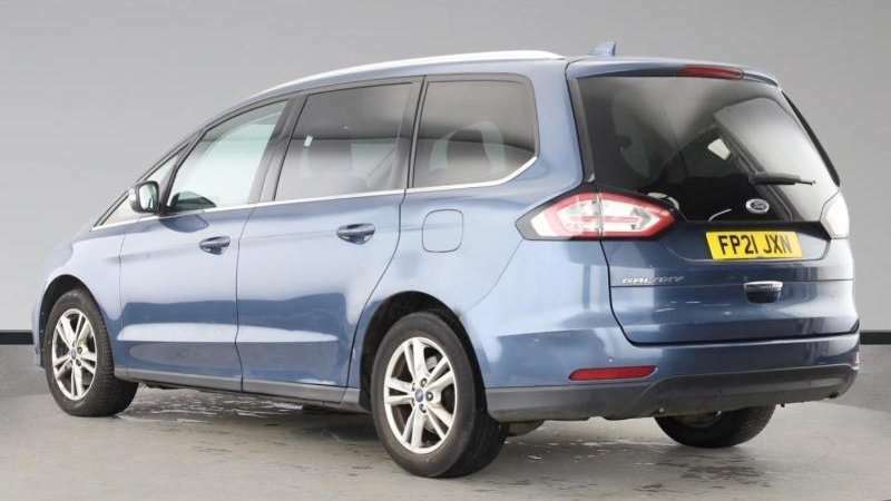 Ford Galaxy 2.0 Ecoblue Titanium 2021 Blue #4