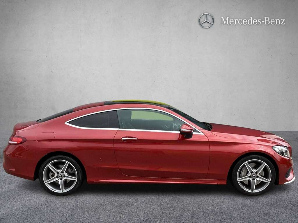 Mercedes-Benz C Class C250d Amg Line Premium Plus 2017 Red