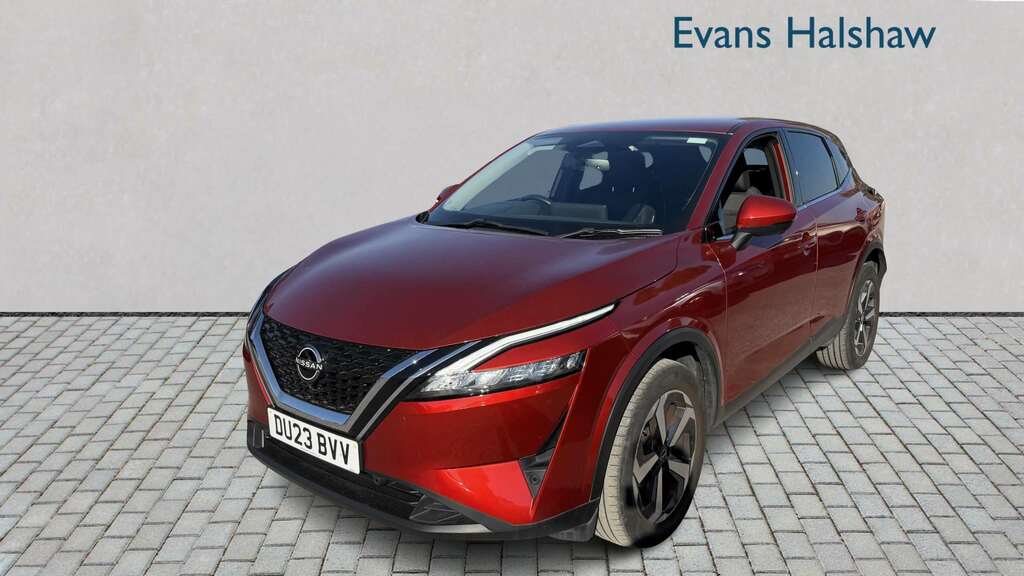 Nissan Qashqai 1.3 Dig-t Mh N-connecta 2023 DU23BVV Red #2