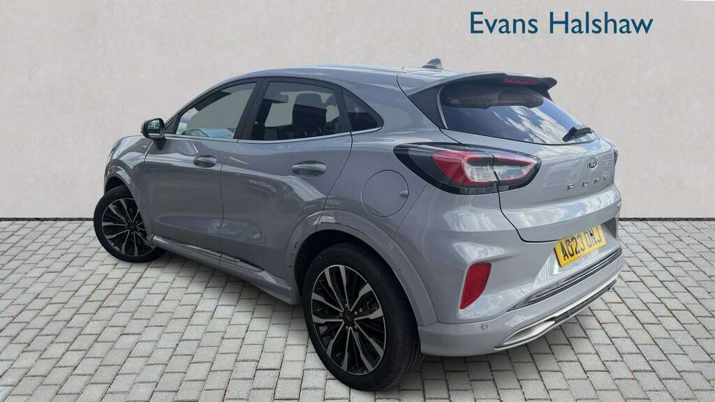 Ford Puma 1.0 Ecoboost Hybr Mhev 155 St-line Vignale Dct AO23ONJ Grey #2