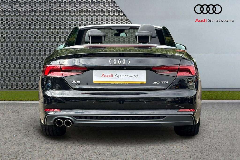 Audi A5 40 Tdi S Line S Tronic 2020 Black #5
