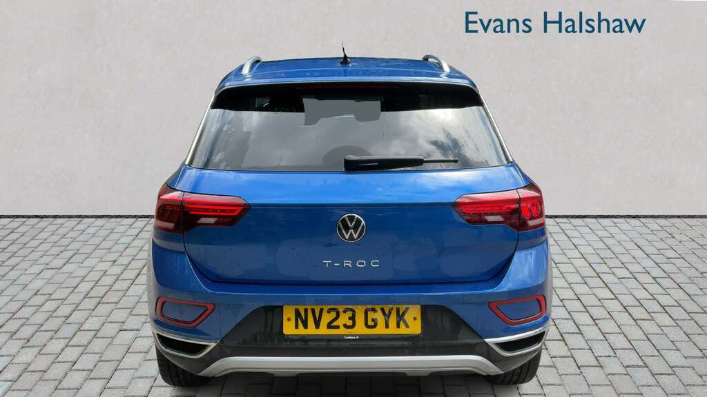 Volkswagen T-Roc 1.5 Tsi Style Dsg 2023 Blue #5