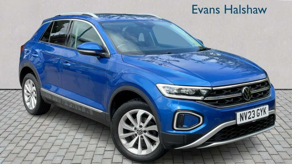 Volkswagen T-Roc 1.5 Tsi Style Dsg 2023 Blue