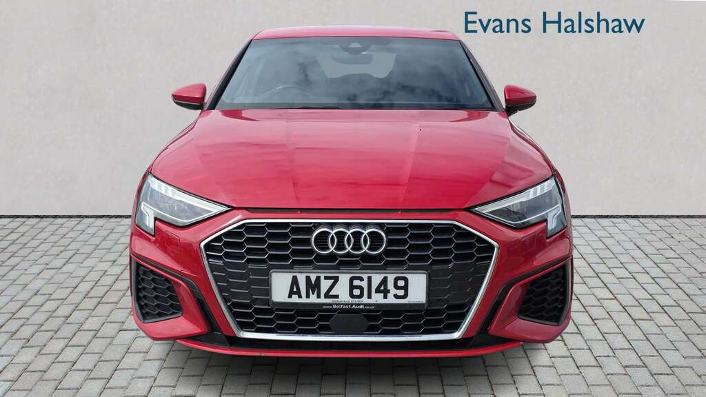Audi A3 30 Tfsi S Line S Tronic 2023 AMZ6149 Red #6