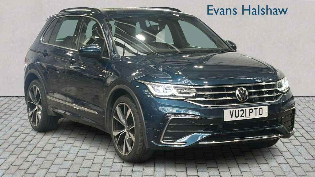 Volkswagen Tiguan 2.0 Tdi 200 4Motion R-line Dsg 2021 Blue