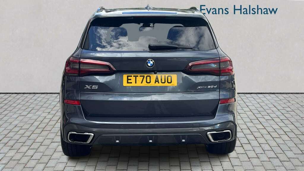 BMW X5 Xdrive30d Mht M Sport 2020 White #5