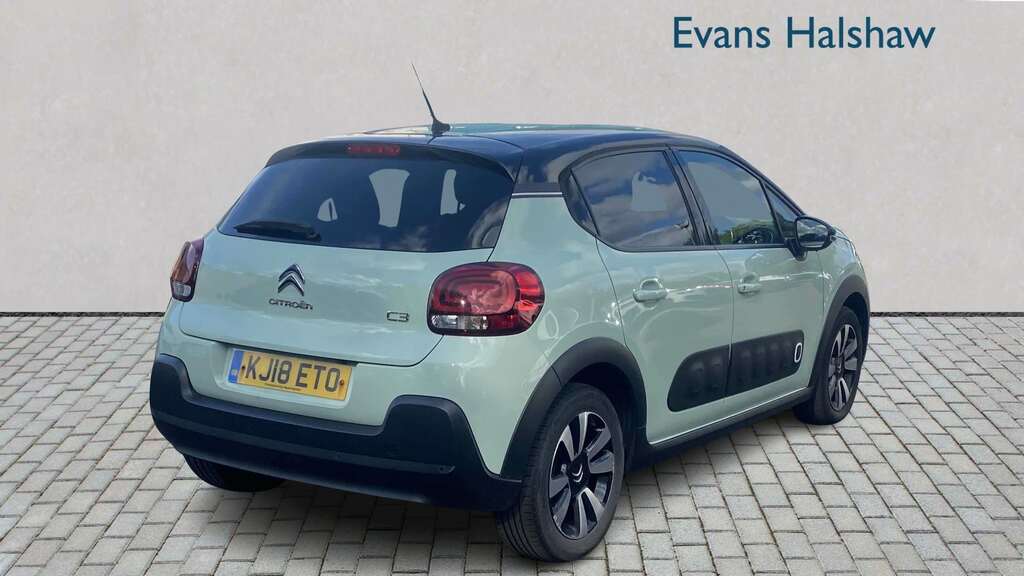 Citroen C3 1.2 Puretech Flair Hatchback Eur Blue #4
