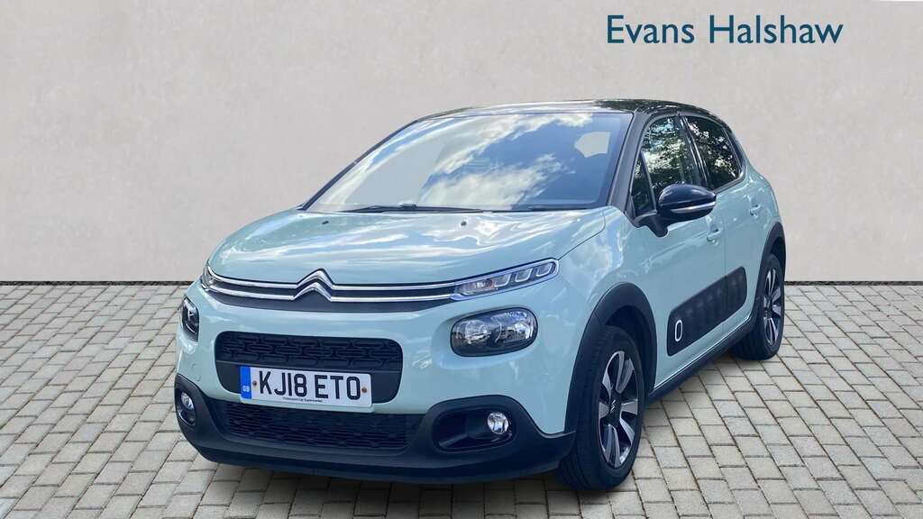 Citroen C3 1.2 Puretech Flair Hatchback Eur Blue #2