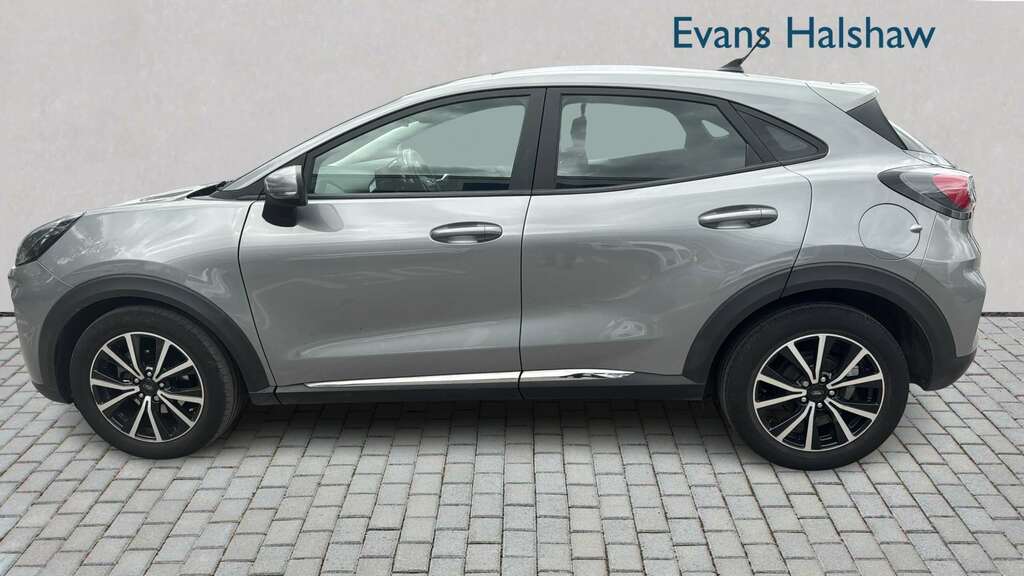 Ford Puma 1.0 Ecoboost Hybrid Mhev Titanium 2023 Silver #3