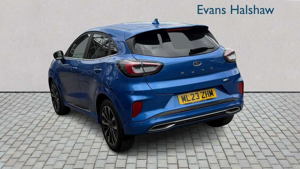 Ford Puma 1.0 Ecoboost Hybrid Mhev 155 St-line Vignale 2 Blue #4