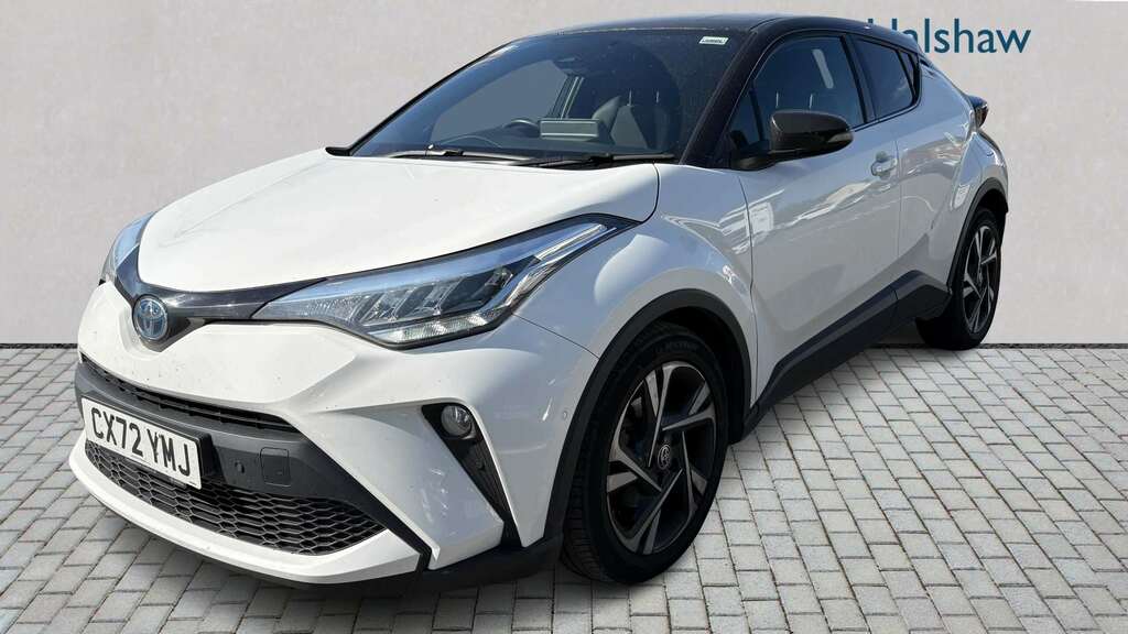 Toyota C-Hr 1.8 Hybrid Design Cvt 2022 White #2