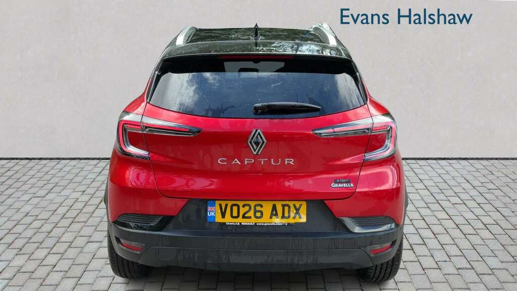 Renault Captur 1.8 E-tech Full Hybrid 160 Techno 2026 Red #4