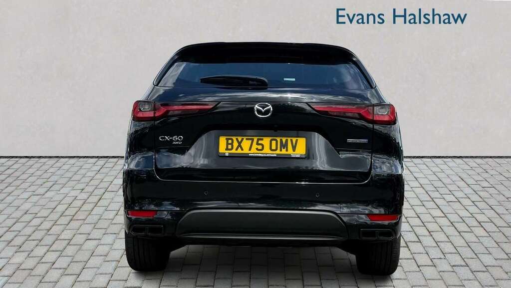 Mazda CX-60 2.5 Phev Homura 2025 Black #4