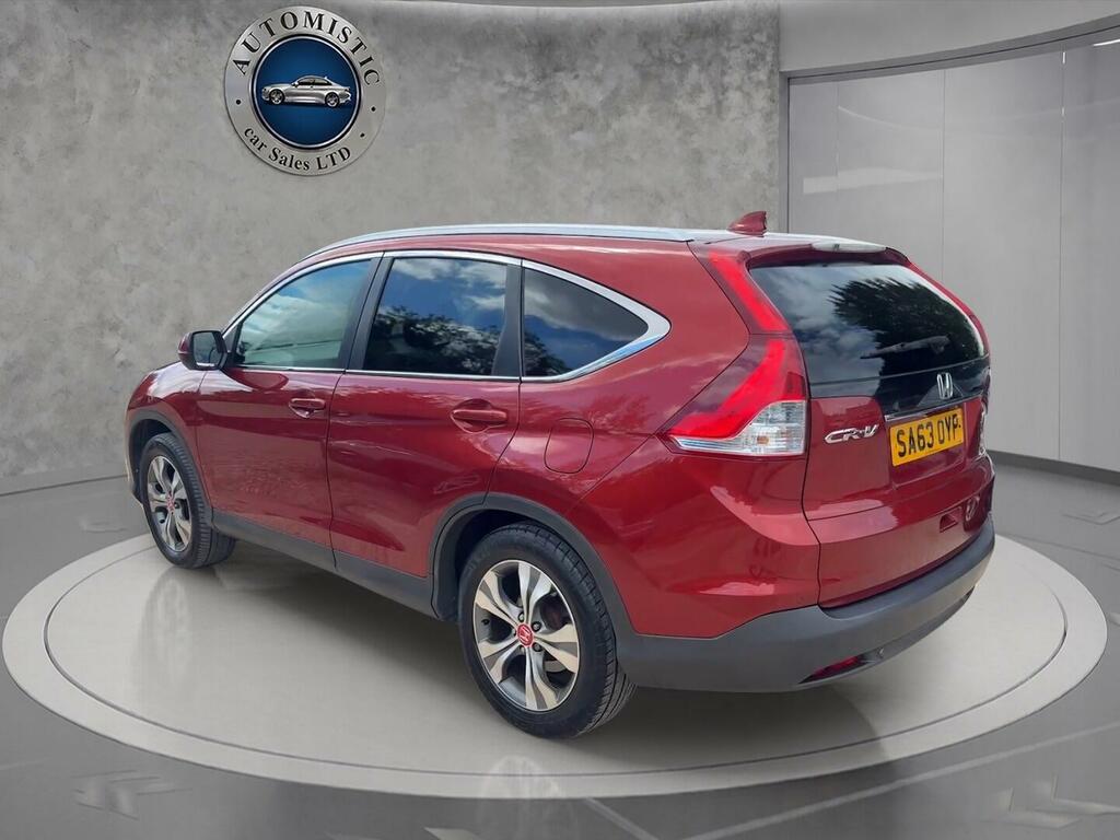Honda Cr-V Ex Red #4