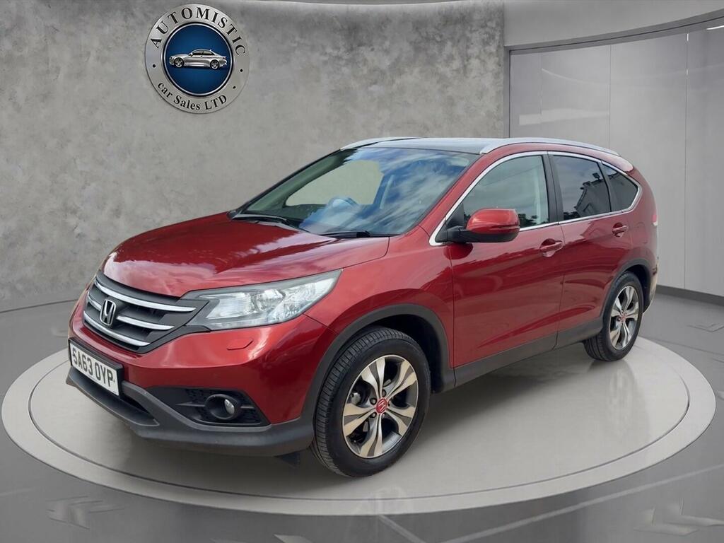 Honda Cr-V Ex Red #3