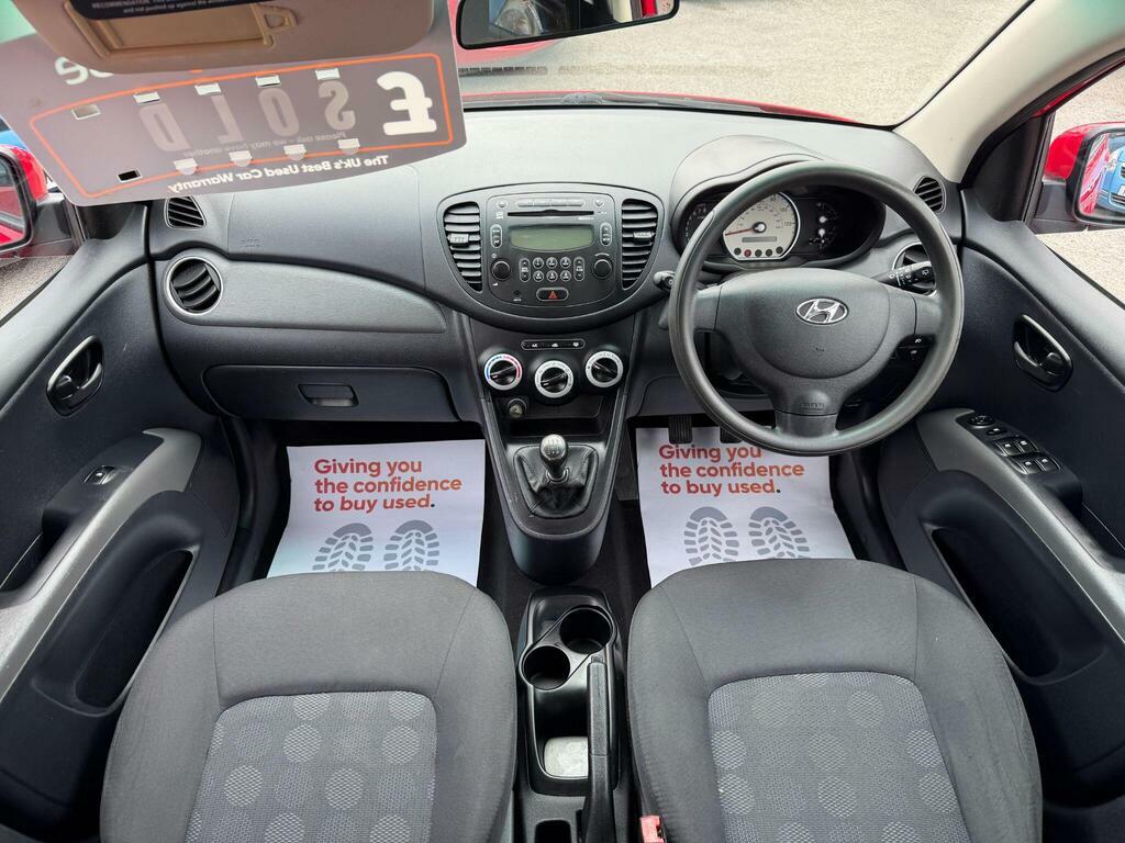 Hyundai I10 1.2 Comfort Euro 4 Red #3