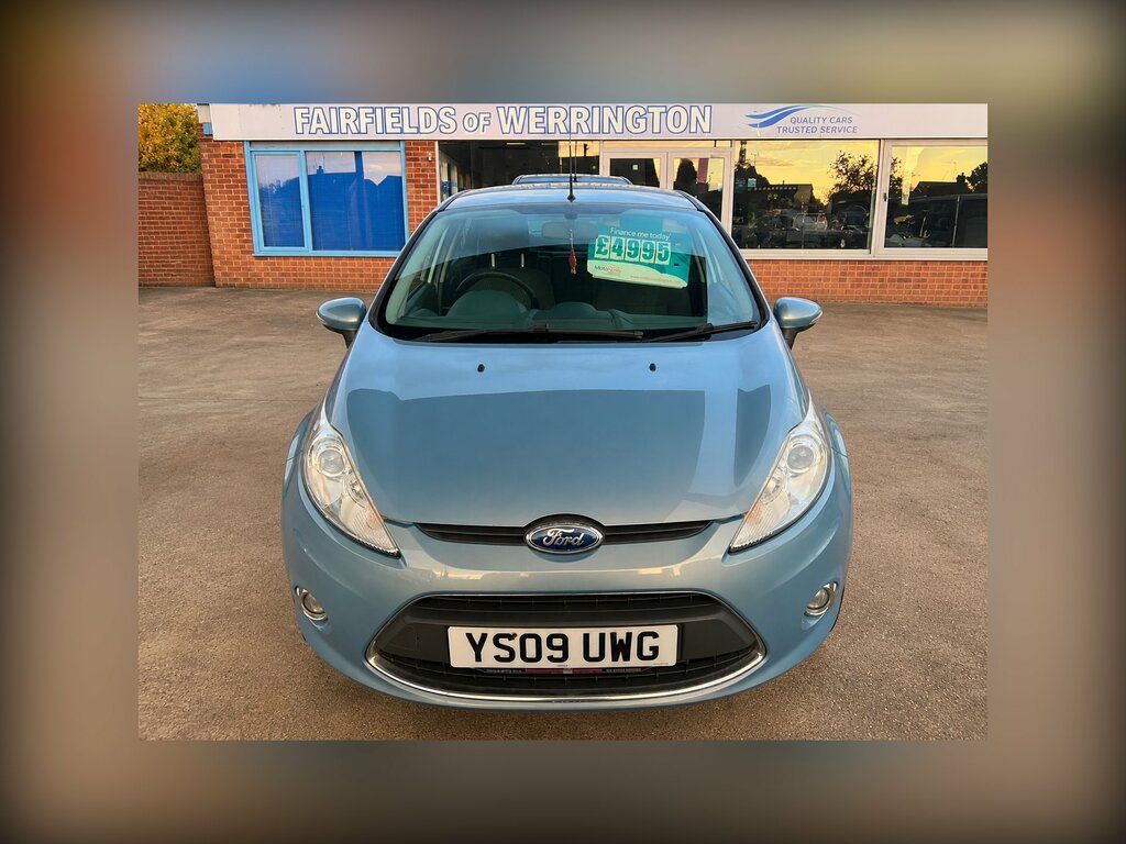 Ford Fiesta 1.4 Tdci Zetec Hatchback 110 G Blue