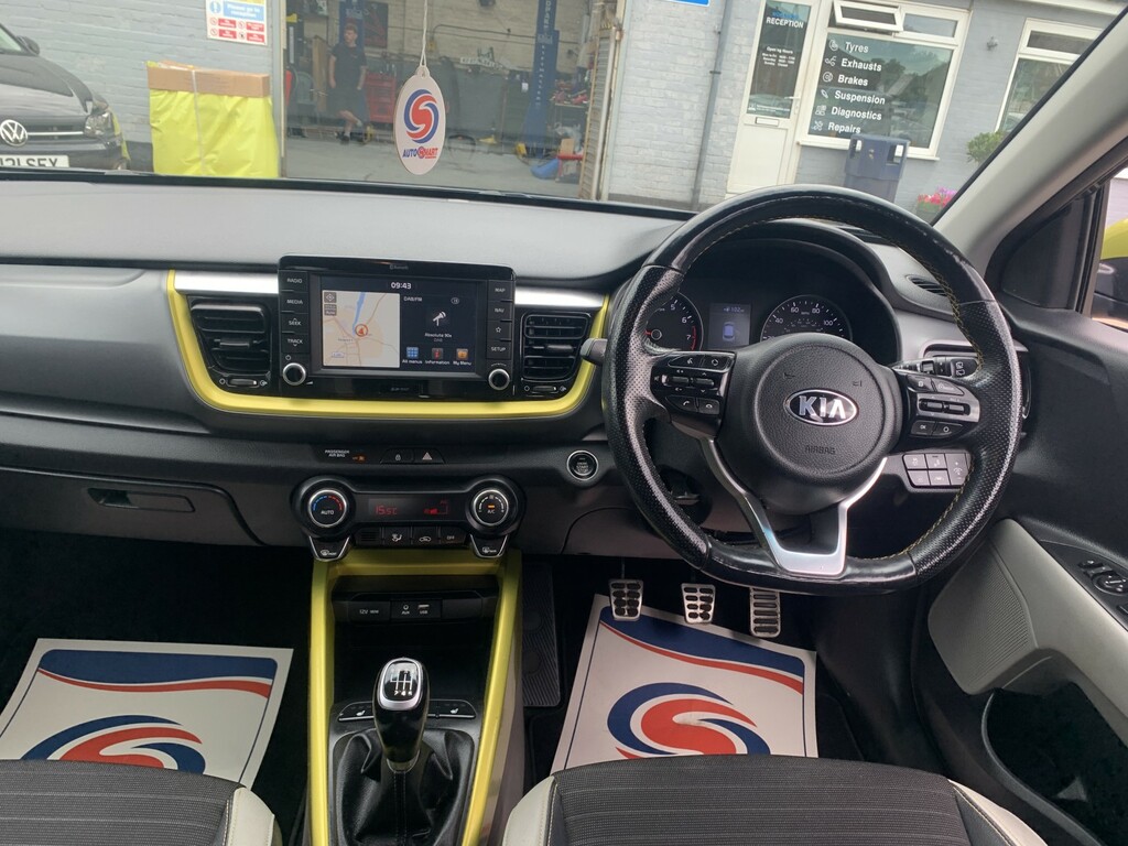 Kia Stonic 1.0 T-gdi First Edition Euro 6 Ss Yellow #12