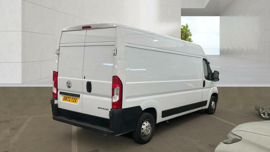 Vauxhall Movano Dynamic White #4