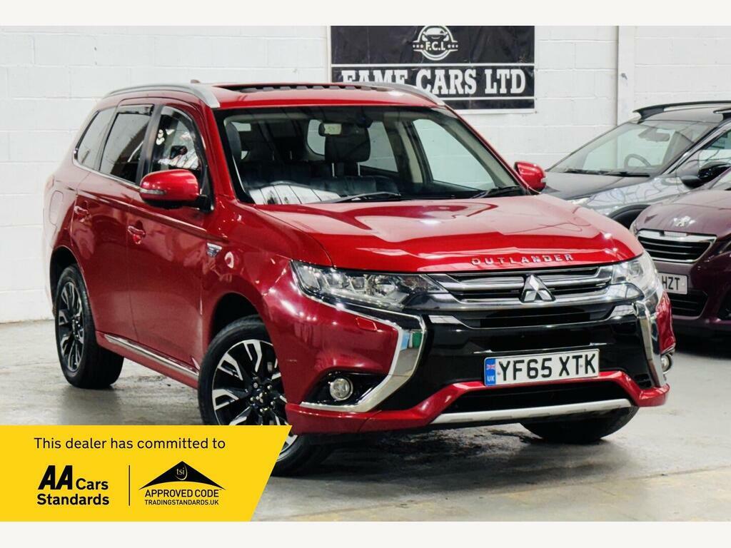 Mitsubishi Outlander 2.0H 12Kwh Gx4h Cvt 4Wd Euro 6 S S Red