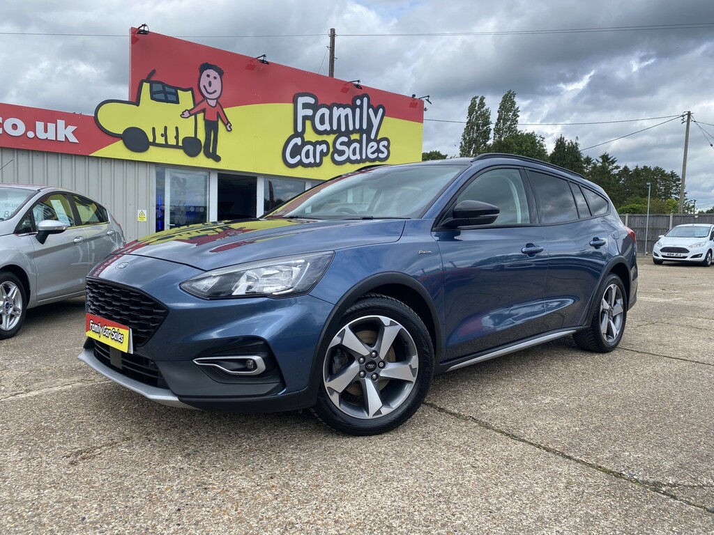 Ford Focus Estate 1.0 T Ecoboost Active 202020 Blue