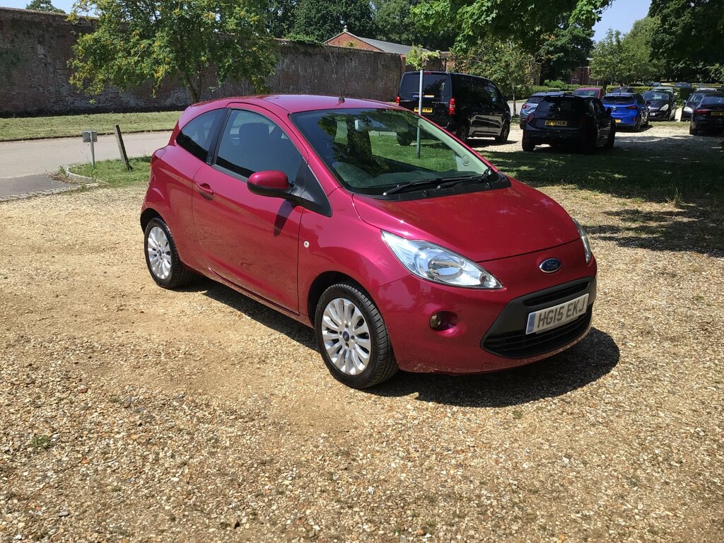 Ford KA 1.2 Zetec Hatchback Euro 5 Ss Red