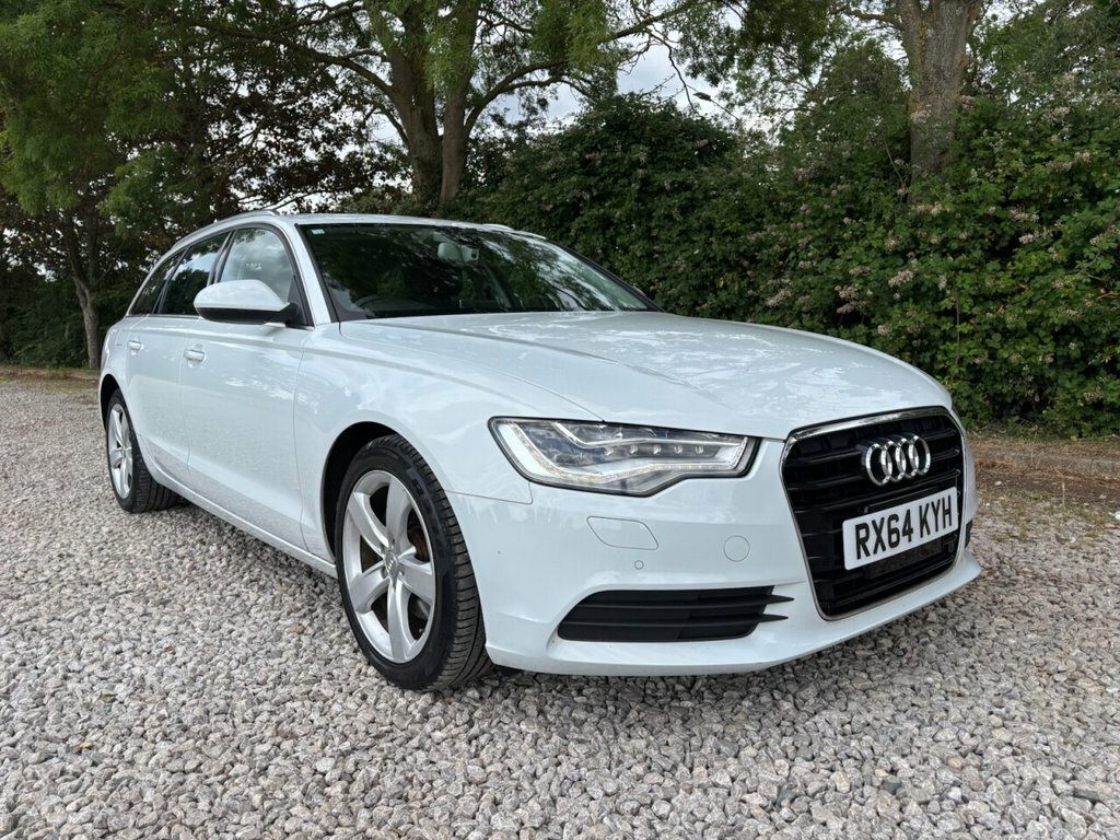 Audi A6 Avant Estate White