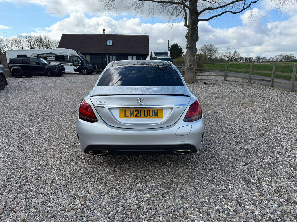 Mercedes-Benz C Class C300e Amg Line Premium Plus 9G-tronic Saloon P Silver #5