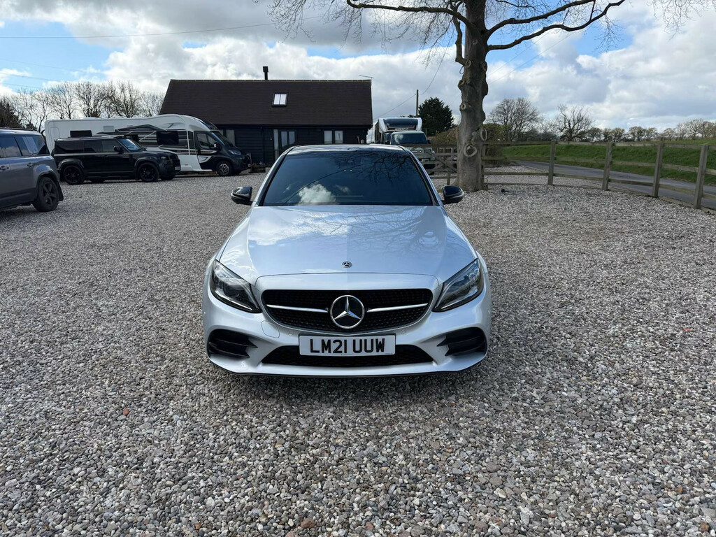 Mercedes-Benz C Class C300e Amg Line Premium Plus 9G-tronic Saloon P Silver #6