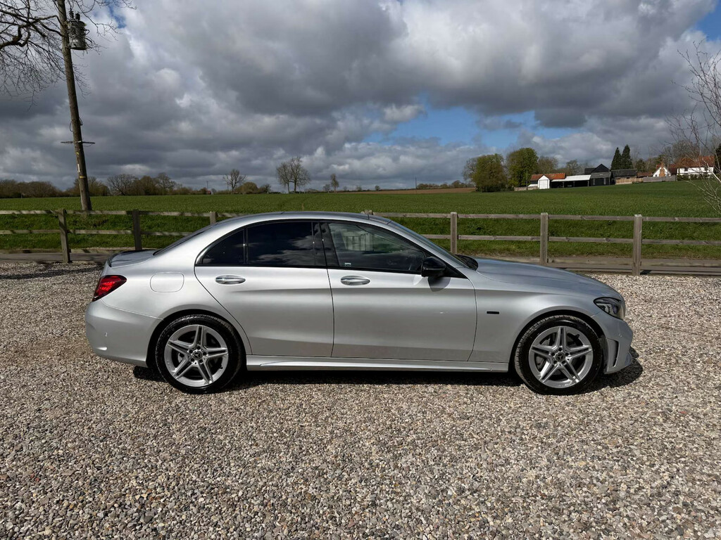 Mercedes-Benz C Class C300e Amg Line Premium Plus 9G-tronic Saloon P Silver #4