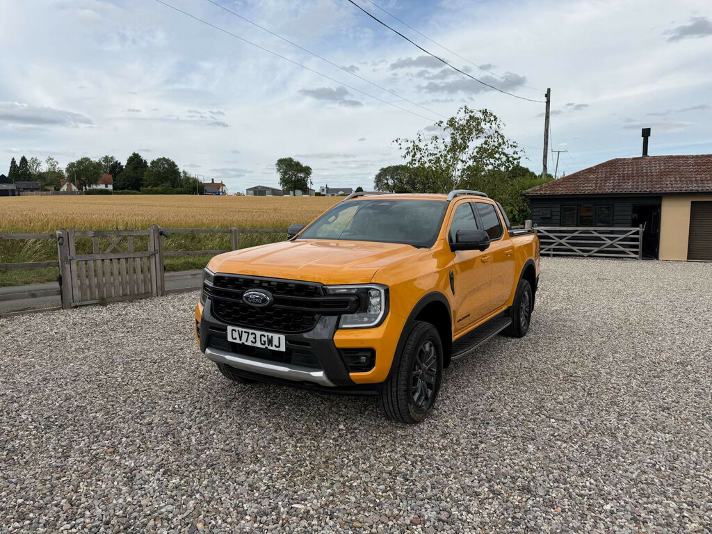 Ford Ranger Pick Up D Cab Wildtrak 3.0 Ecoblue V6 240 Pic Orange