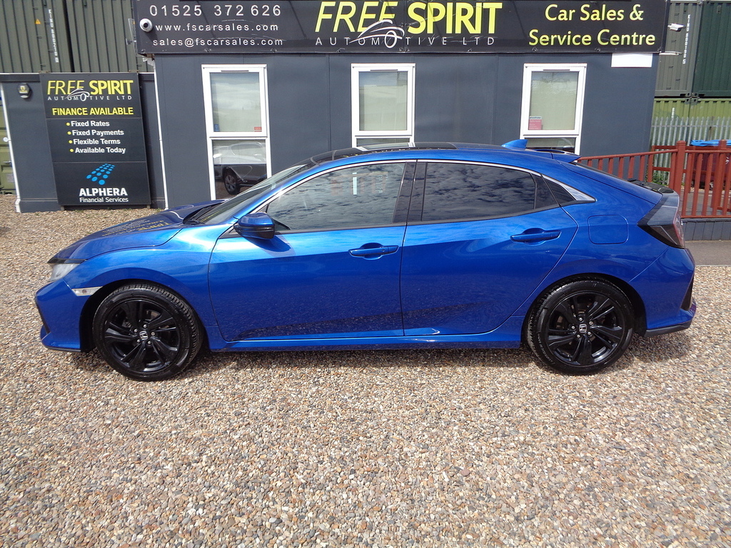 Honda Civic Vtec Turbo Ex Blue #6