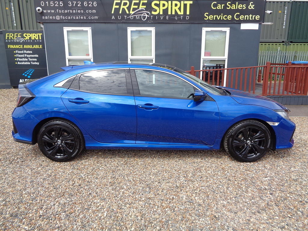 Honda Civic Vtec Turbo Ex Blue #5