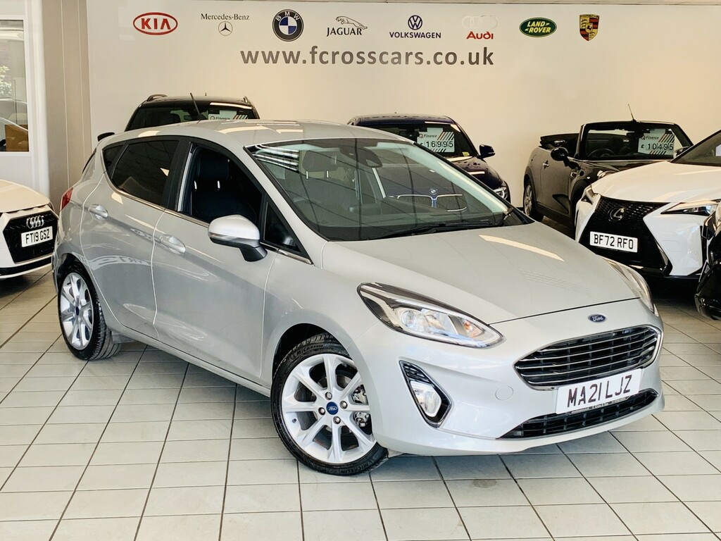 Ford Fiesta 1.0 Fiesta Titanium X 1.0L Ecoboost 125Ps F Silver