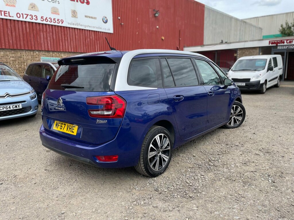 Citroen Grand C4 Picasso 1.6 Bluehdi Feel Euro 6 Ss MF67VHE Blue #3