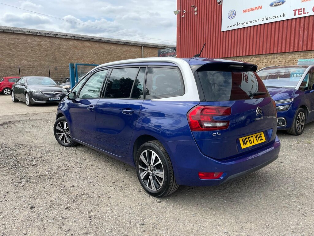 Citroen Grand C4 Picasso 1.6 Bluehdi Feel Euro 6 Ss MF67VHE Blue #6