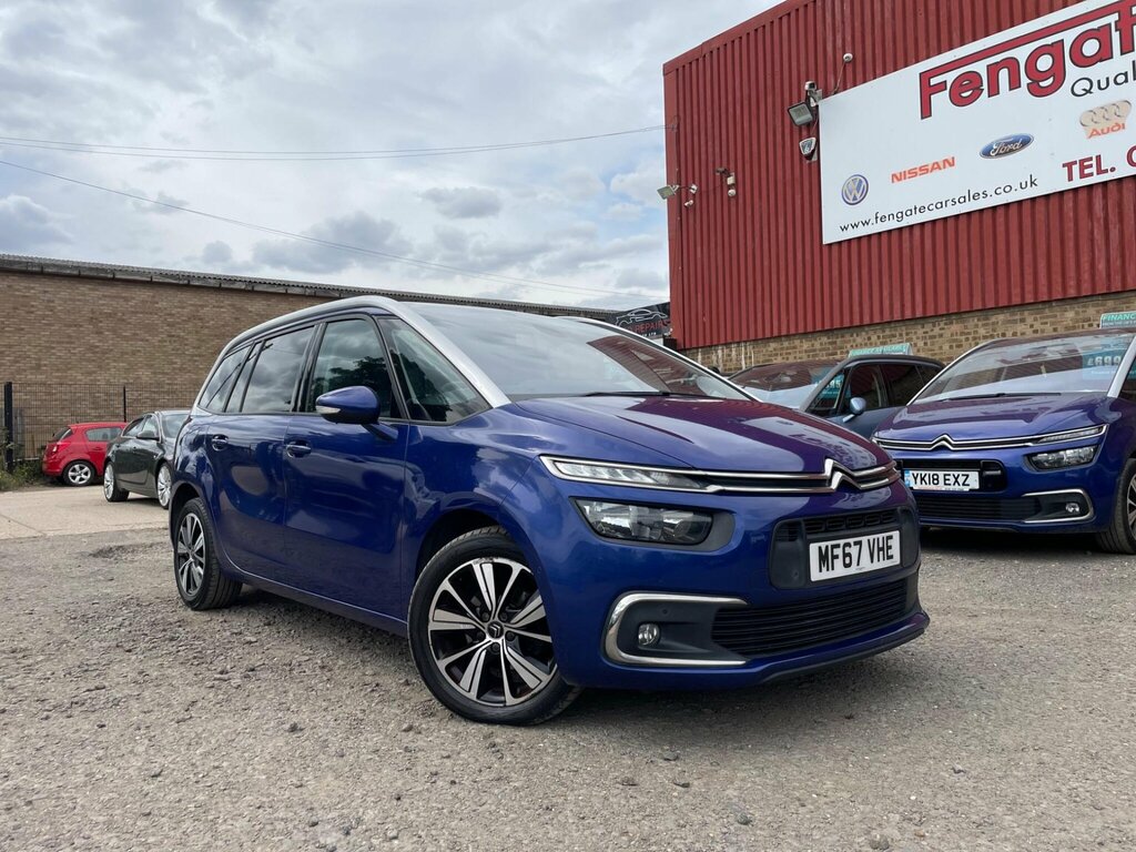 Citroen Grand C4 Picasso 1.6 Bluehdi Feel Euro 6 Ss MF67VHE Blue #4