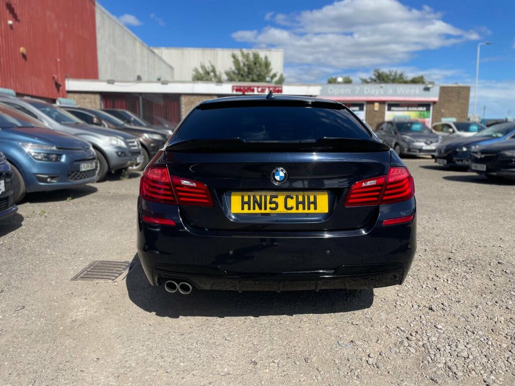 BMW 5 Series 2.0 520D M Sport 188 Bhp Black #28