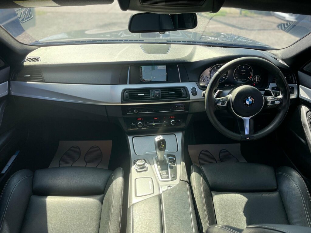 BMW 5 Series 2.0 520D M Sport Euro 6 Ss Black #2