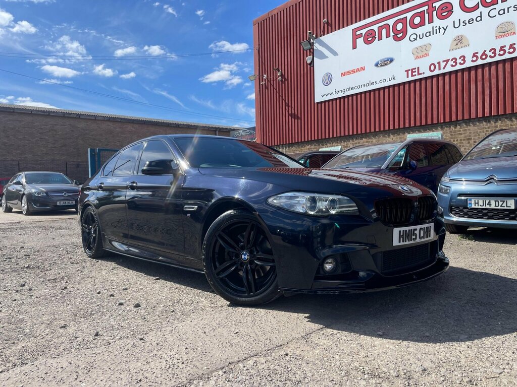 BMW 5 Series 2.0 520D M Sport Euro 6 Ss Black #4