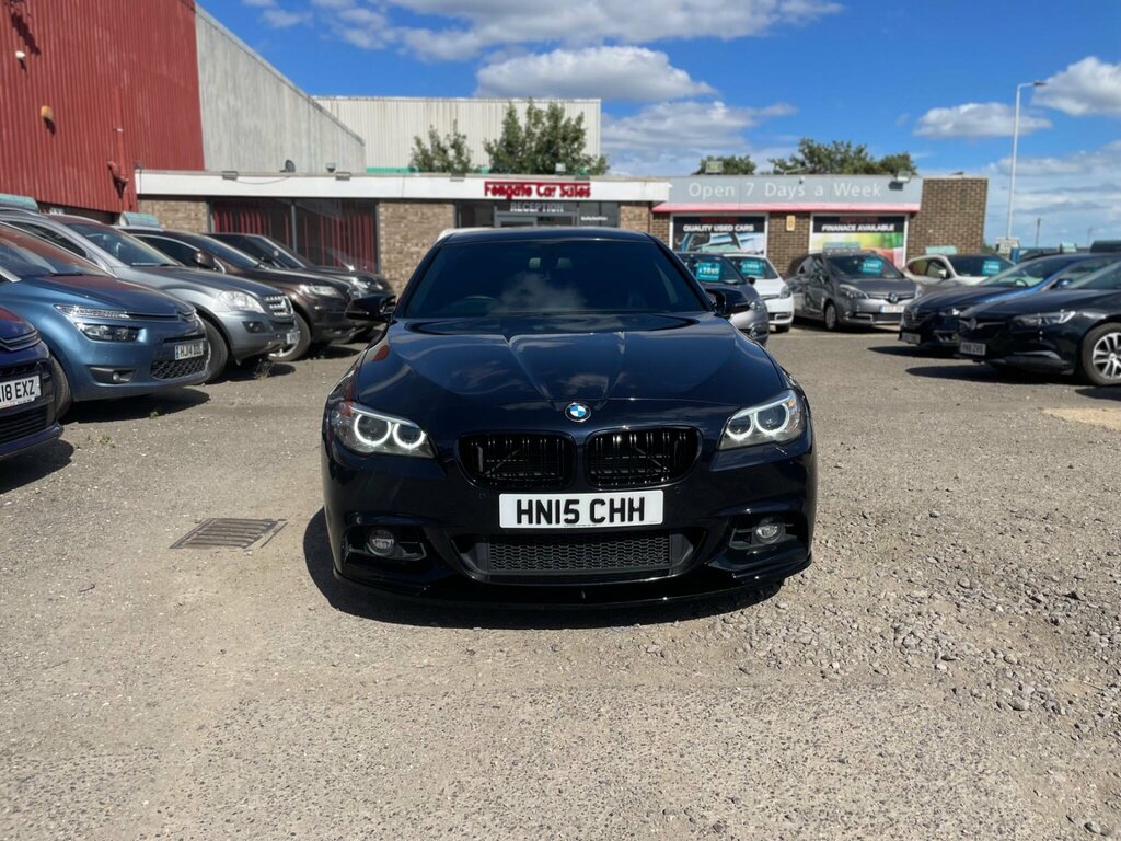 BMW 5 Series 2.0 520D M Sport Euro 6 Ss Black #5