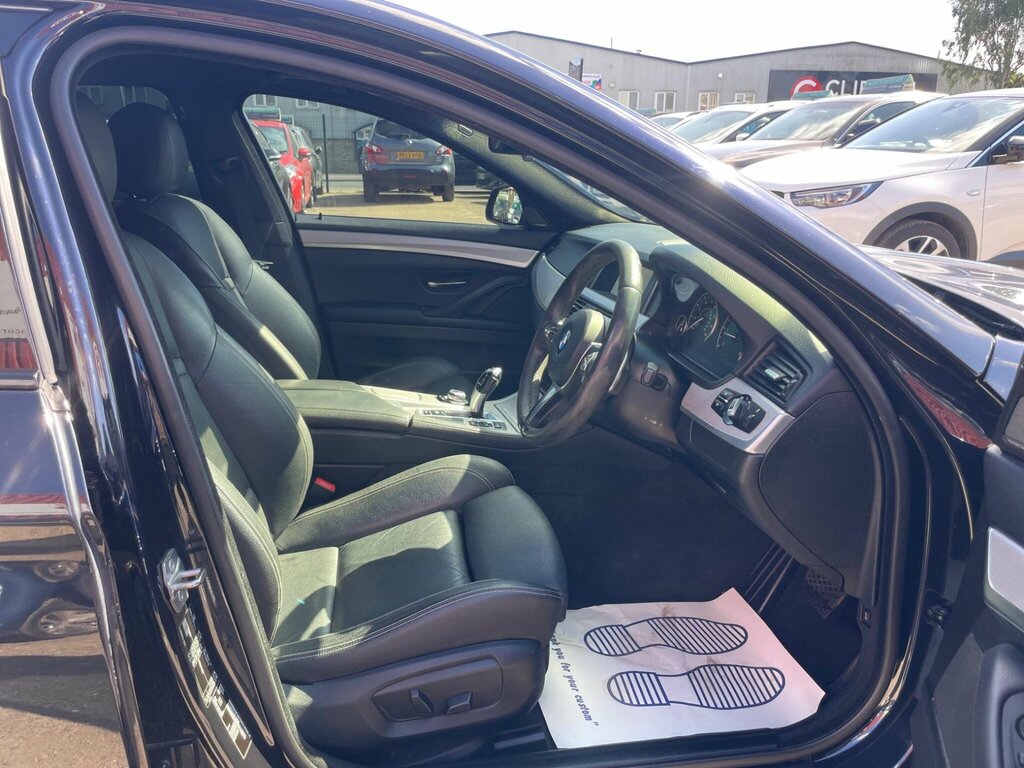BMW 5 Series 2.0 520D M Sport 188 Bhp Black #17