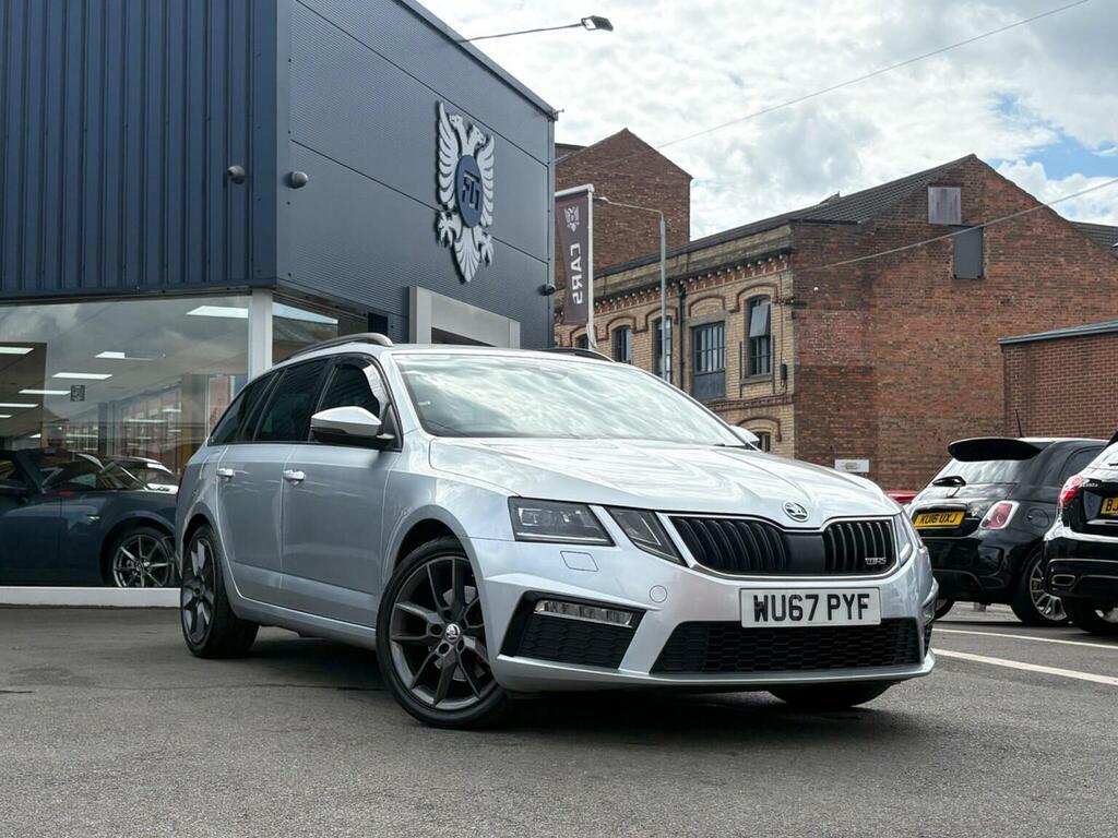 Skoda Octavia Estate 2.0 Tdi Vrs Dsg Euro 6 Ss 201767 WU67PYF Silver #6
