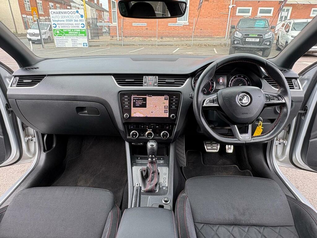 Skoda Octavia Estate 2.0 Tdi Vrs Dsg Euro 6 Ss 201767 WU67PYF Silver #2