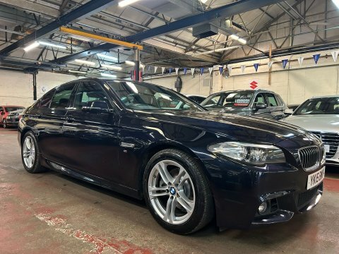 BMW 5 Series 520D M Sport Black